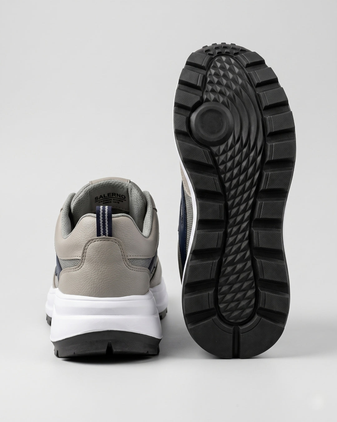 Salerno Premium Trainer - Grey/Navy