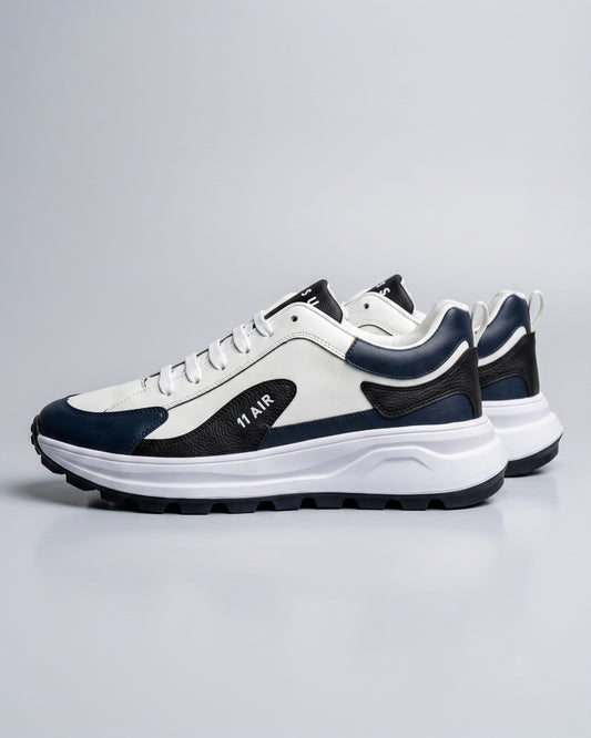 N.3S Streetwear Sneaker - White/Navy