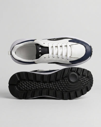 N.3S Streetwear Sneaker - White/Navy