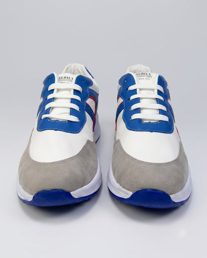 N.3S Streetwear Sneaker - White/Navy