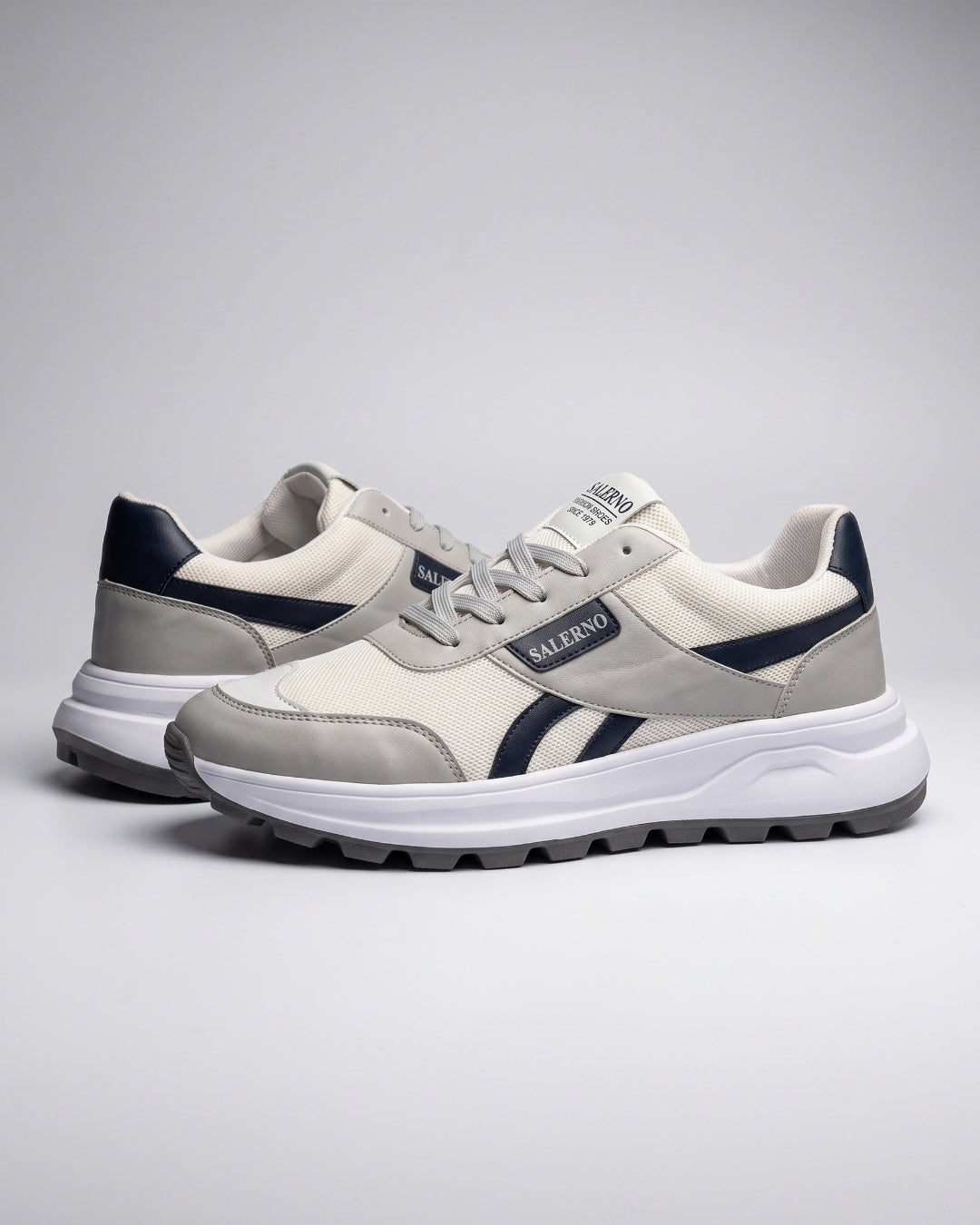 Salerno Classic Runner - Grey/White