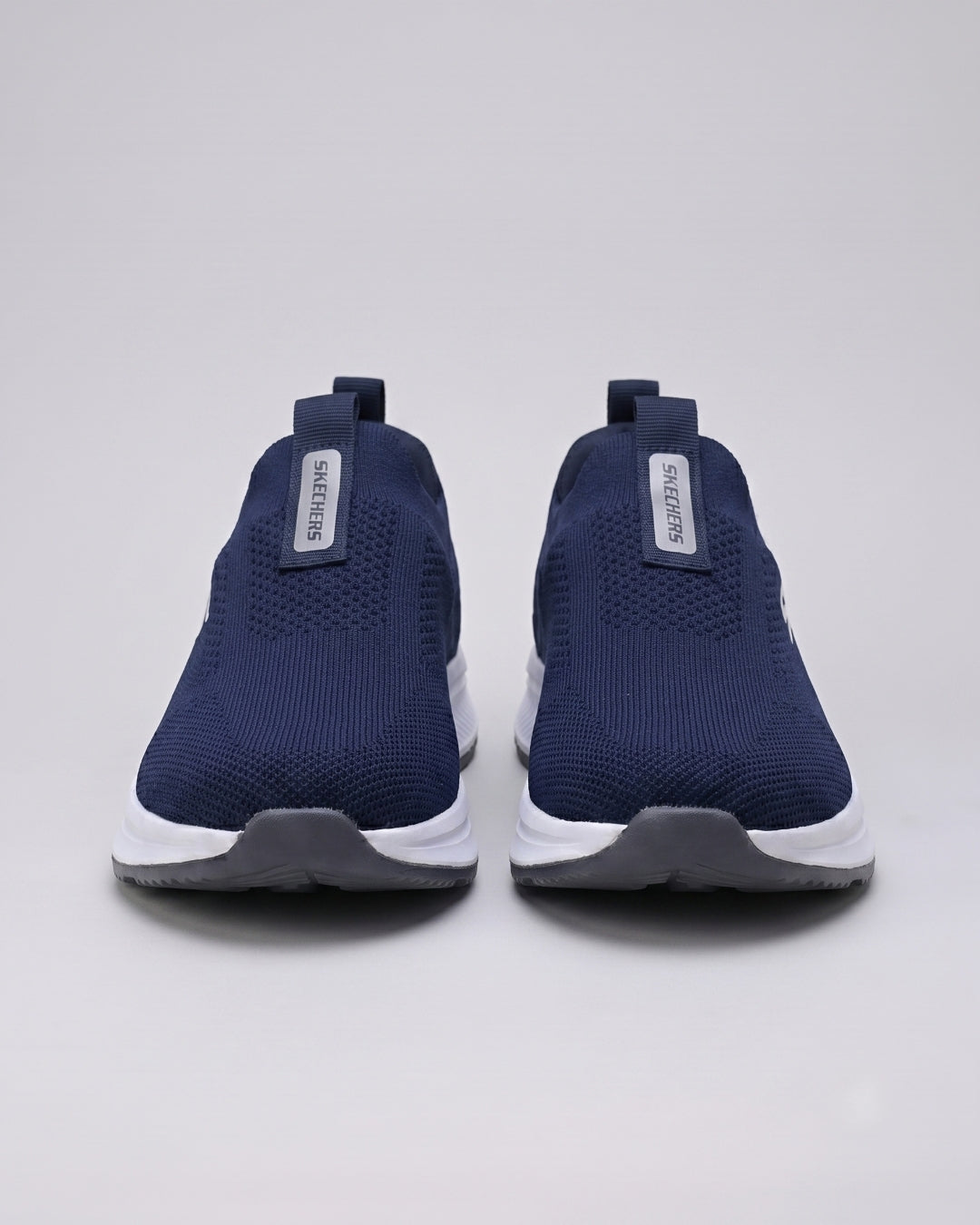 SKECHERS Knit Slip-On Sneaker - Navy
