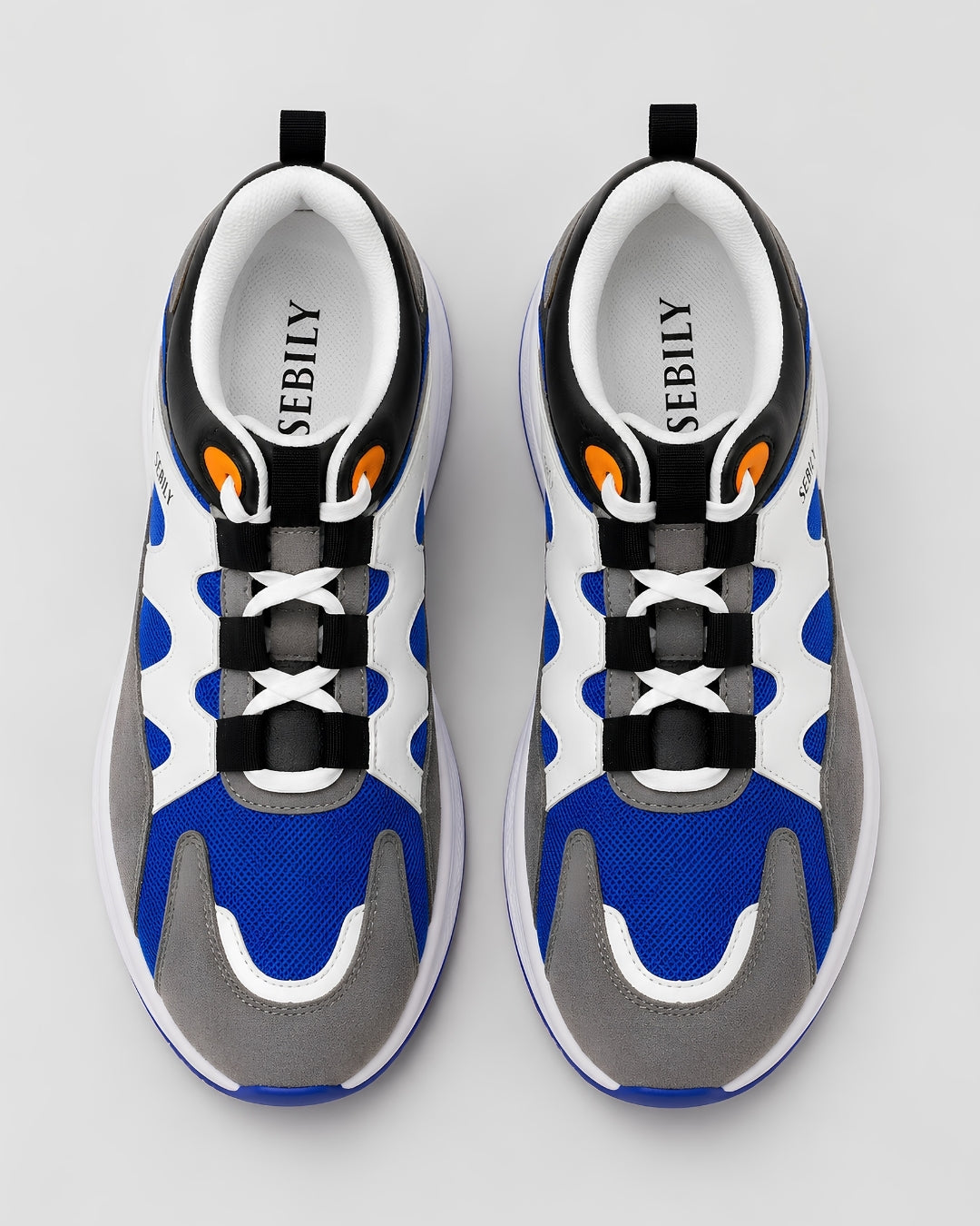 Colorblock Chunky Sneaker - Blue/Grey