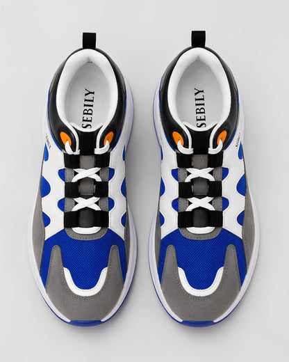 Colorblock Chunky Sneaker - Blue/Grey