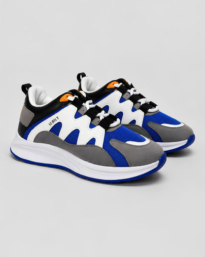 Colorblock Chunky Sneaker - Blue/Grey