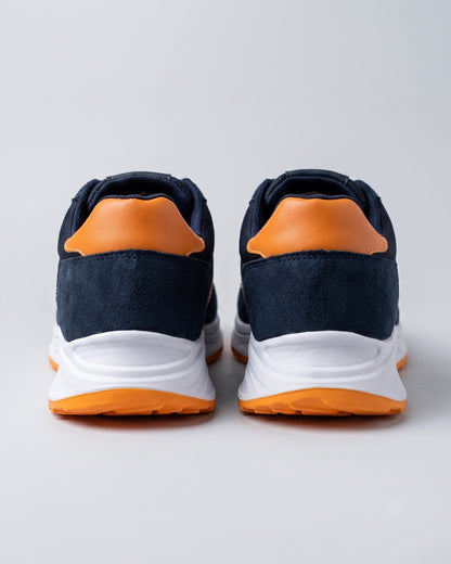 Brisk Sport Sneaker - Navy/Orange