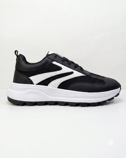 Salerno Athletic Sneaker - Black
