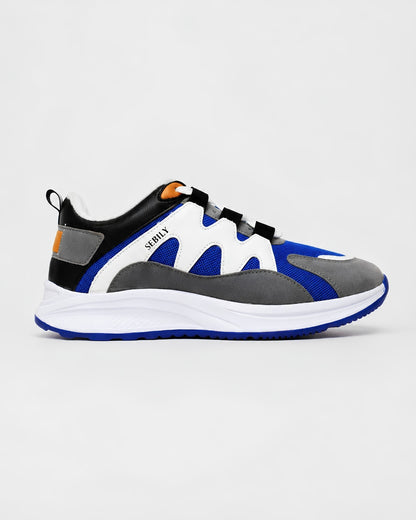 Colorblock Chunky Sneaker - Blue/Grey