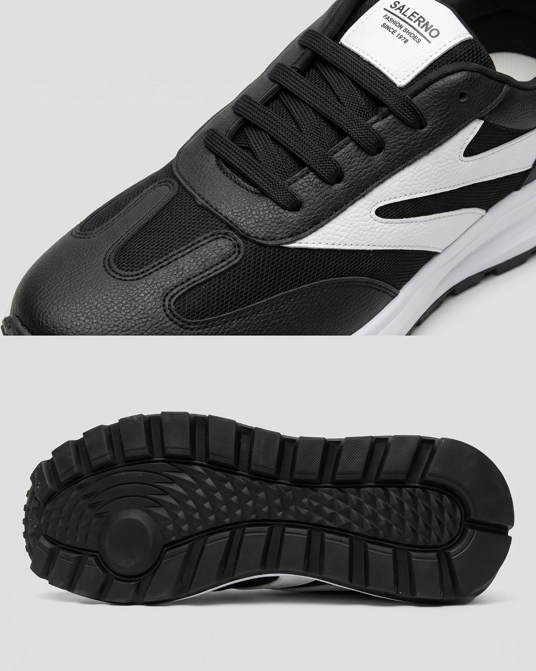 Salerno Athletic Sneaker - Black