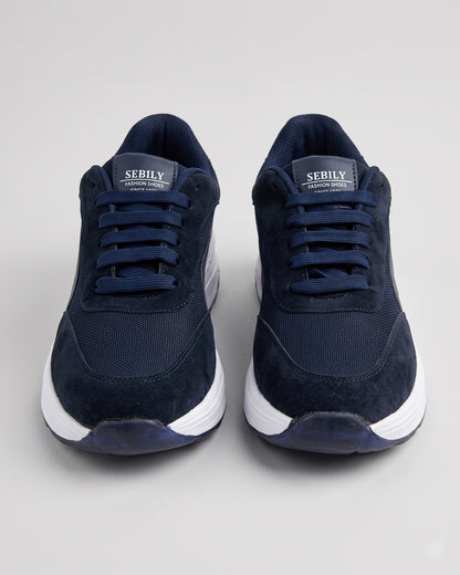 Sebily Classic Mesh Sneaker - Navy