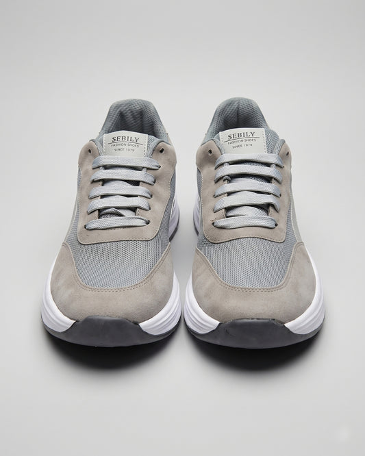 Sebily Classic Mesh Sneaker - Grey