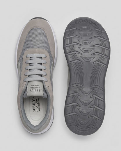 Sebily Classic Mesh Sneaker - Grey