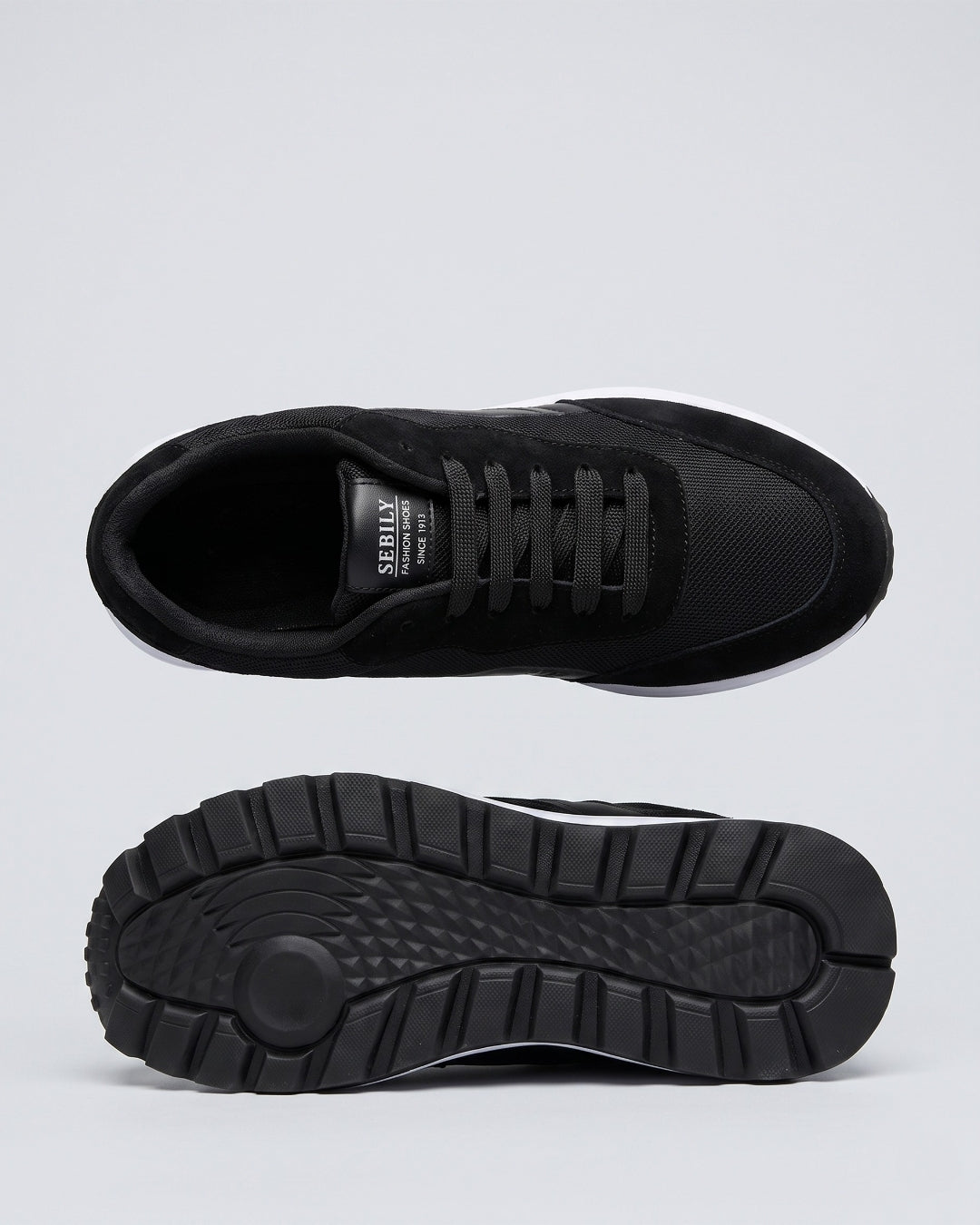 Sebily Classic Mesh Sneaker - Black