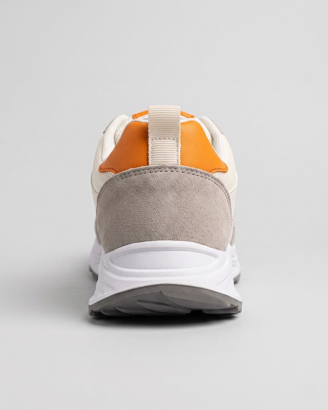 Sebily Colorblock Fashion Sneaker - Beige/Orange