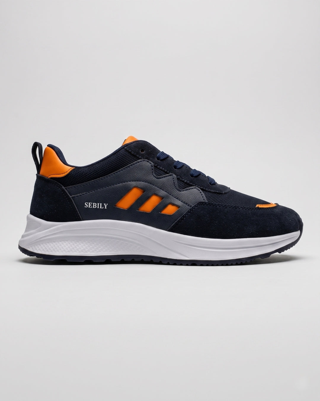 Sebily Sport Sneaker - Navy/Orange