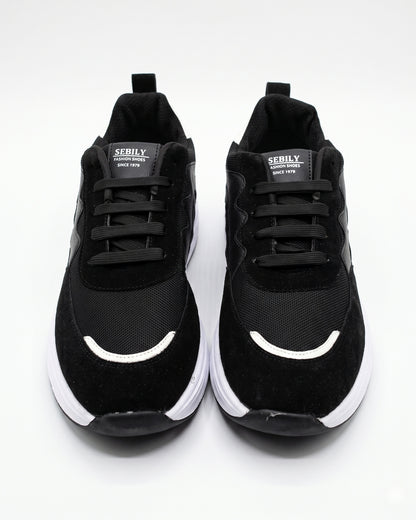 Sebily Accent Sneaker - Black/White