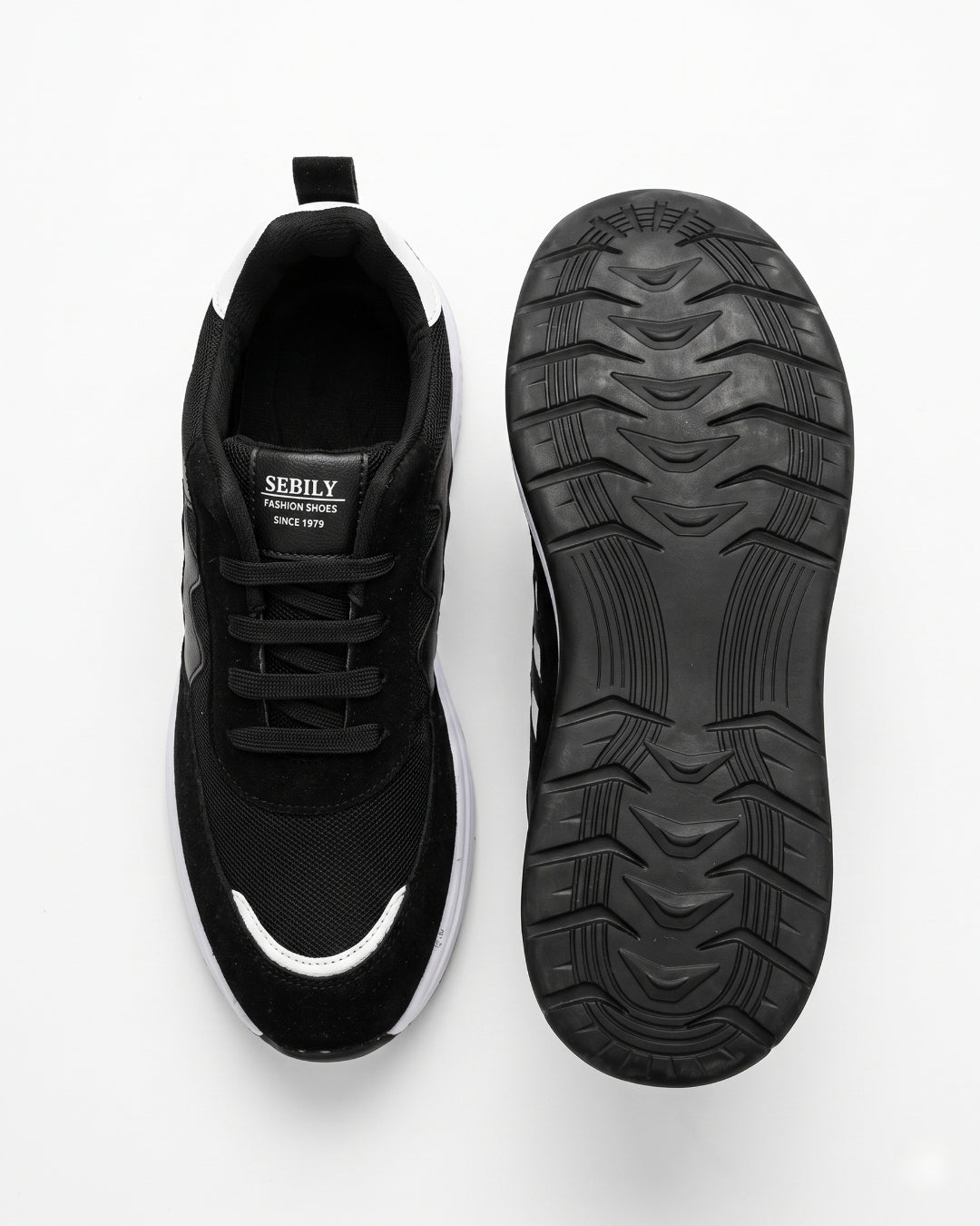 Sebily Accent Sneaker - Black/White