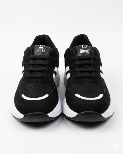 Brisk Athletic Sneaker - Black/White