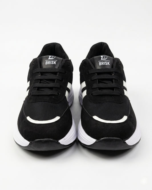 Brisk Athletic Sneaker - Black/White
