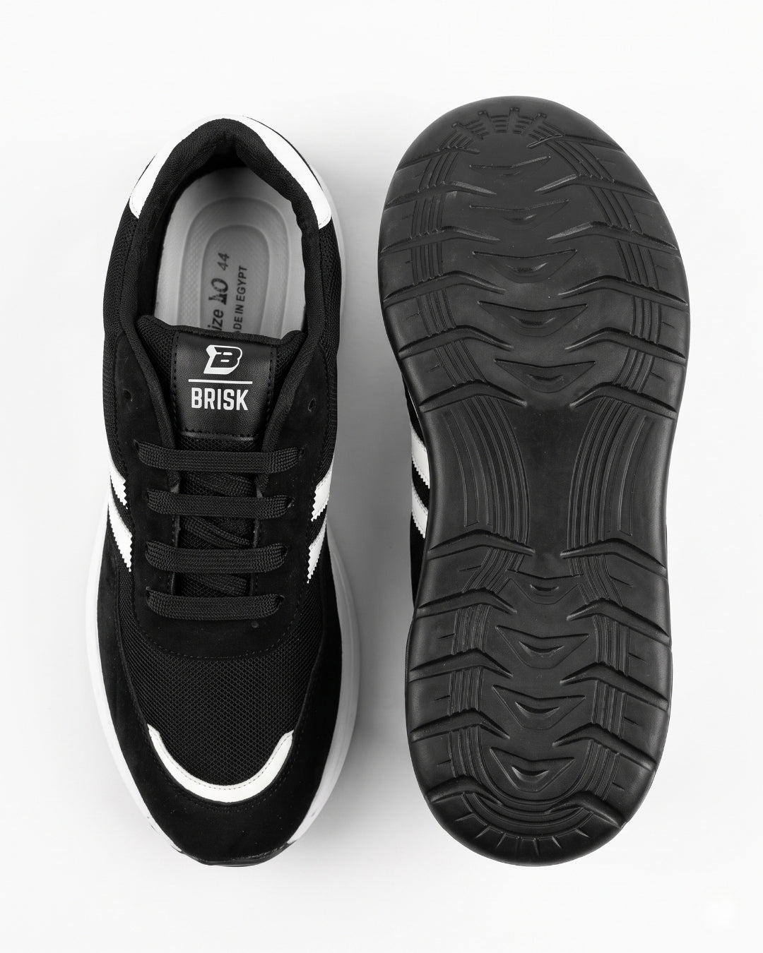 Brisk Athletic Sneaker - Black/White