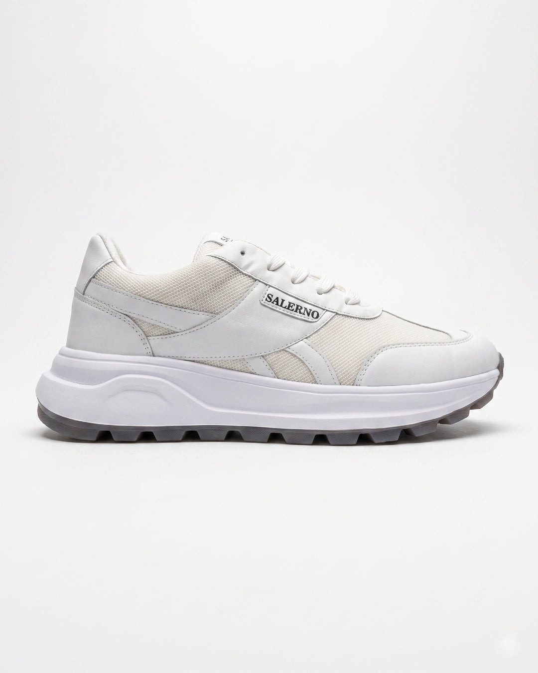 Salerno Minimalist Trainer - All White