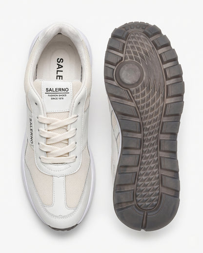 Salerno Minimalist Trainer - All White