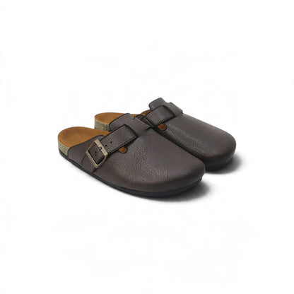 salerno clog synthetic leather