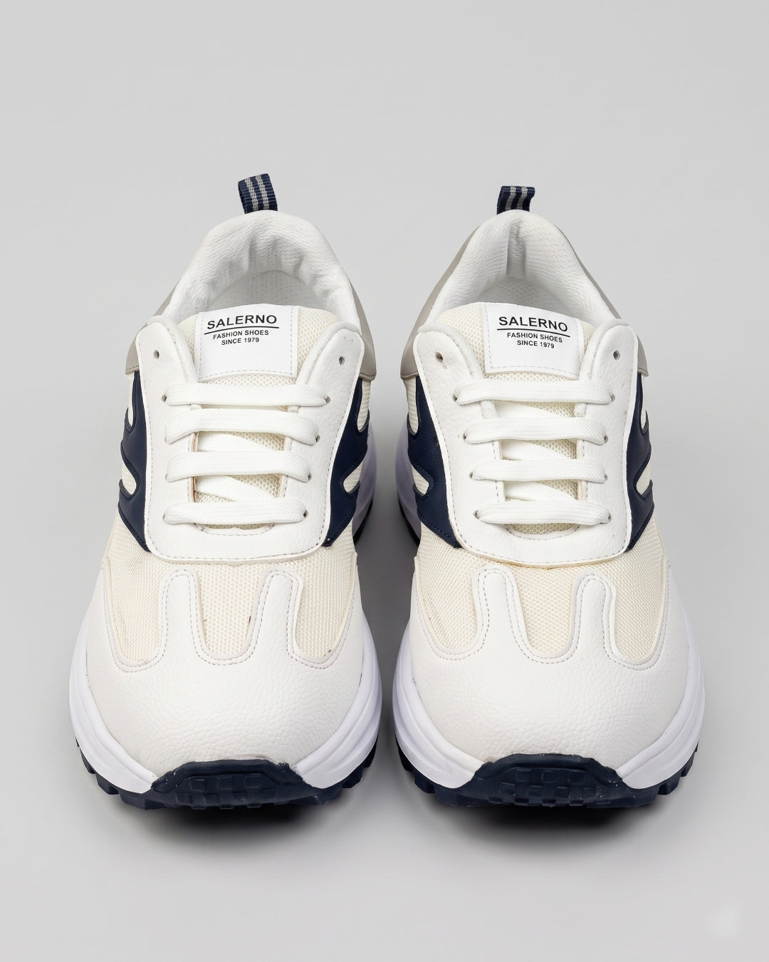 Salerno Heritage Sneaker - Cream/Navy