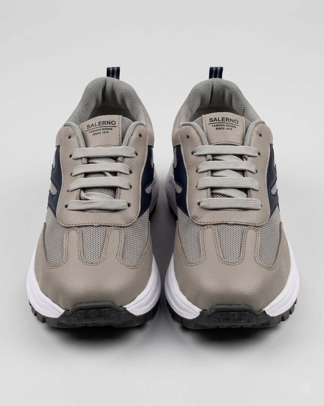 Salerno Premium Trainer - Grey/Navy
