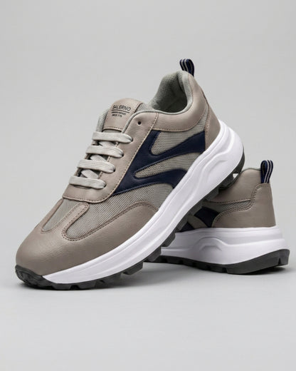 Salerno Premium Trainer - Grey/Navy