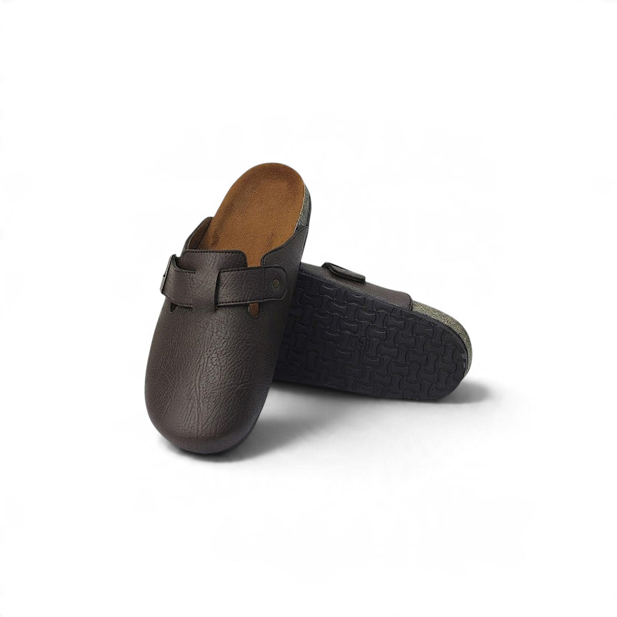 salerno clog synthetic leather