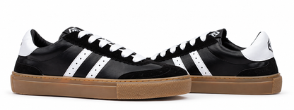 El Sebily Retro Classic Sneakers – Black/White