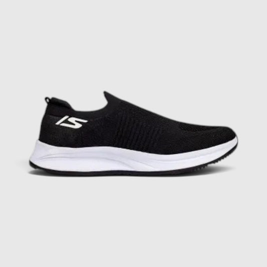 Salerno Knit Slip-On Sneaker - Black