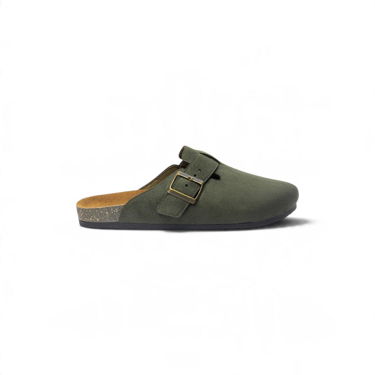 salerno clog suede