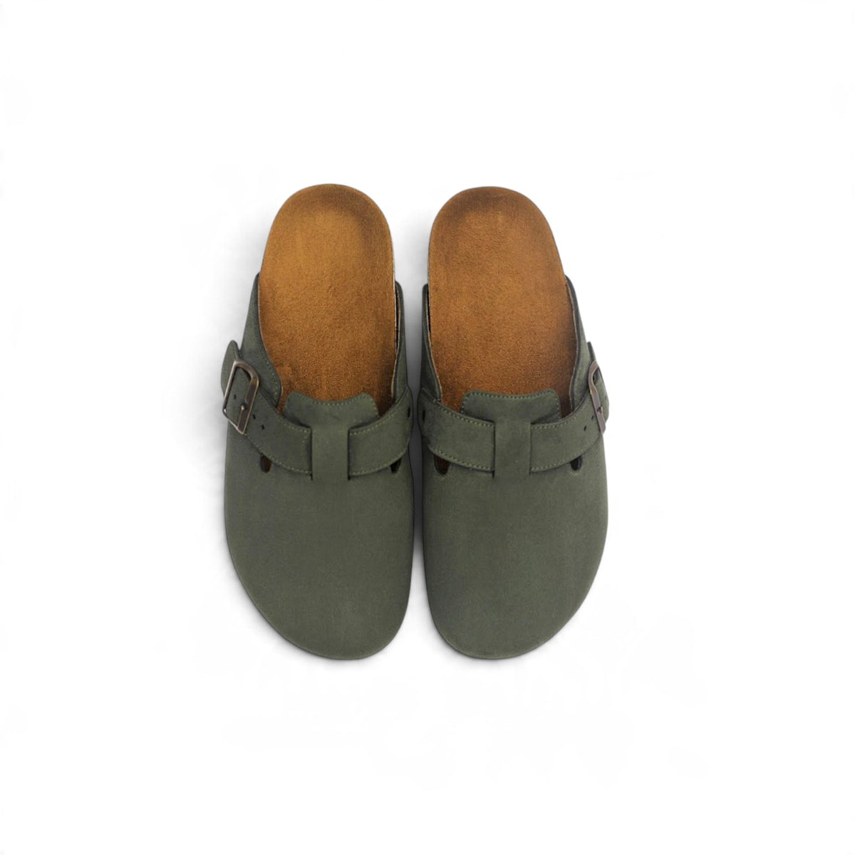 salerno clog suede