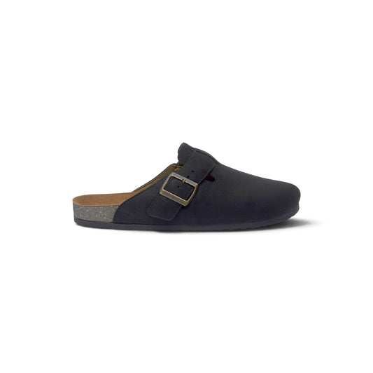 salerno clog suede