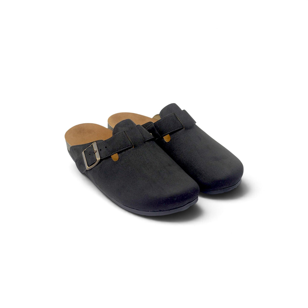 salerno clog suede