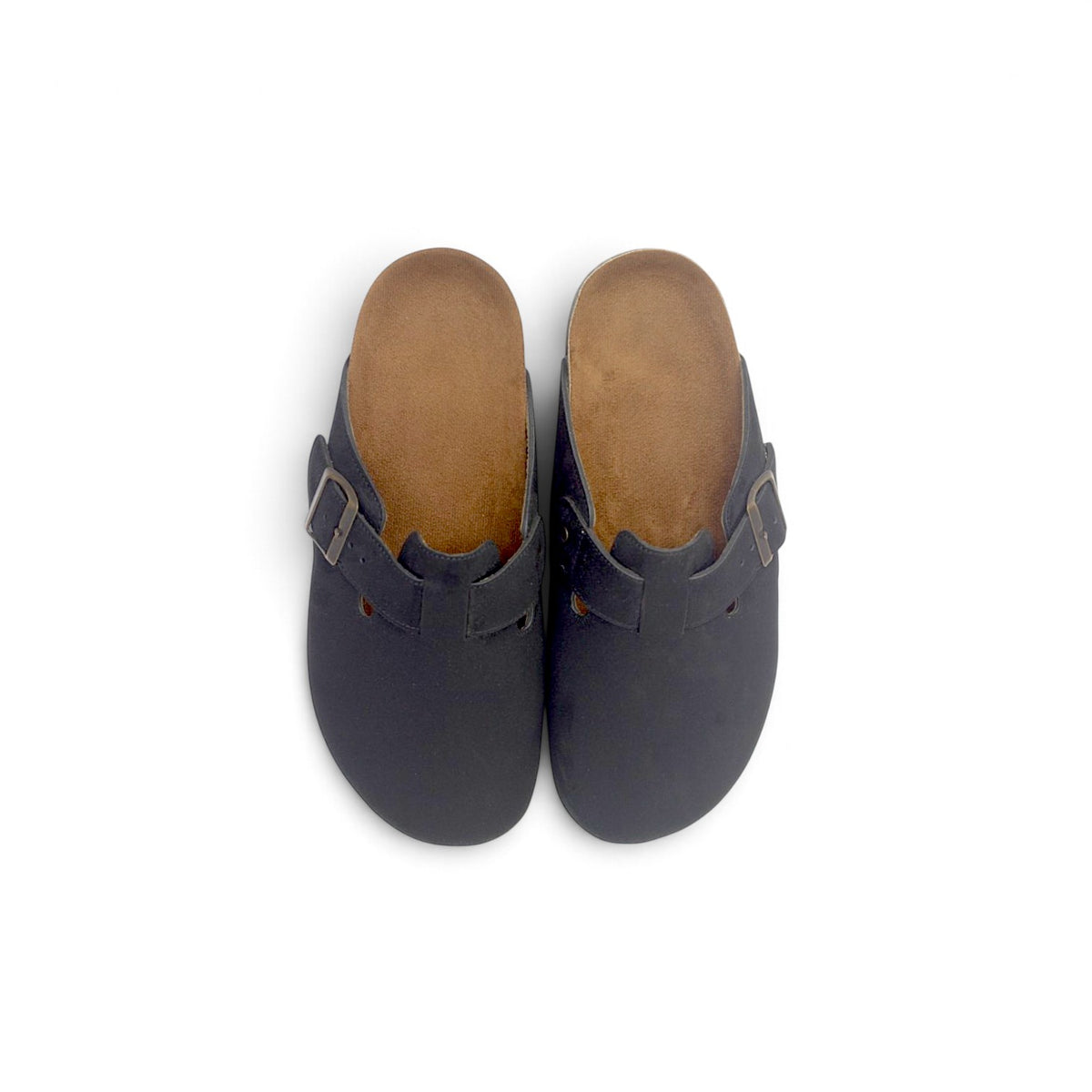 salerno clog suede