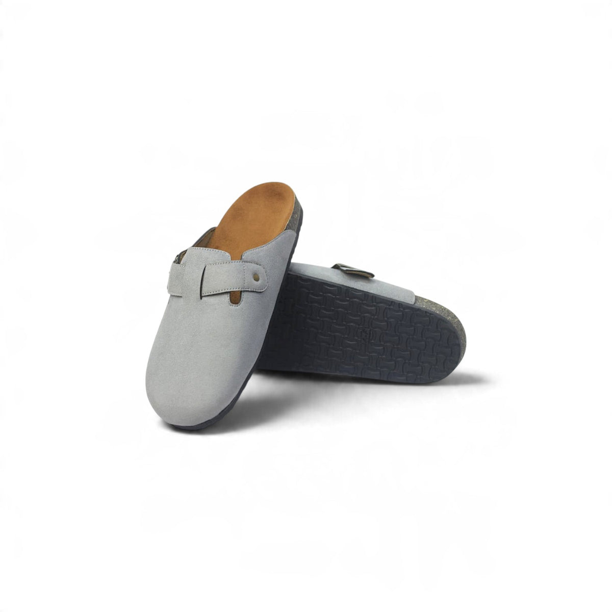 salerno clog suede