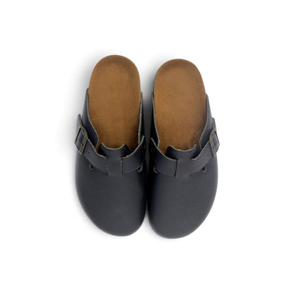 salerno Clog Sky Leather