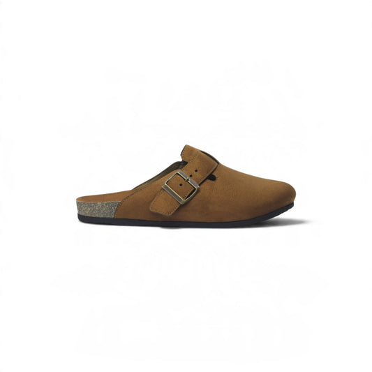 salerno clog suede