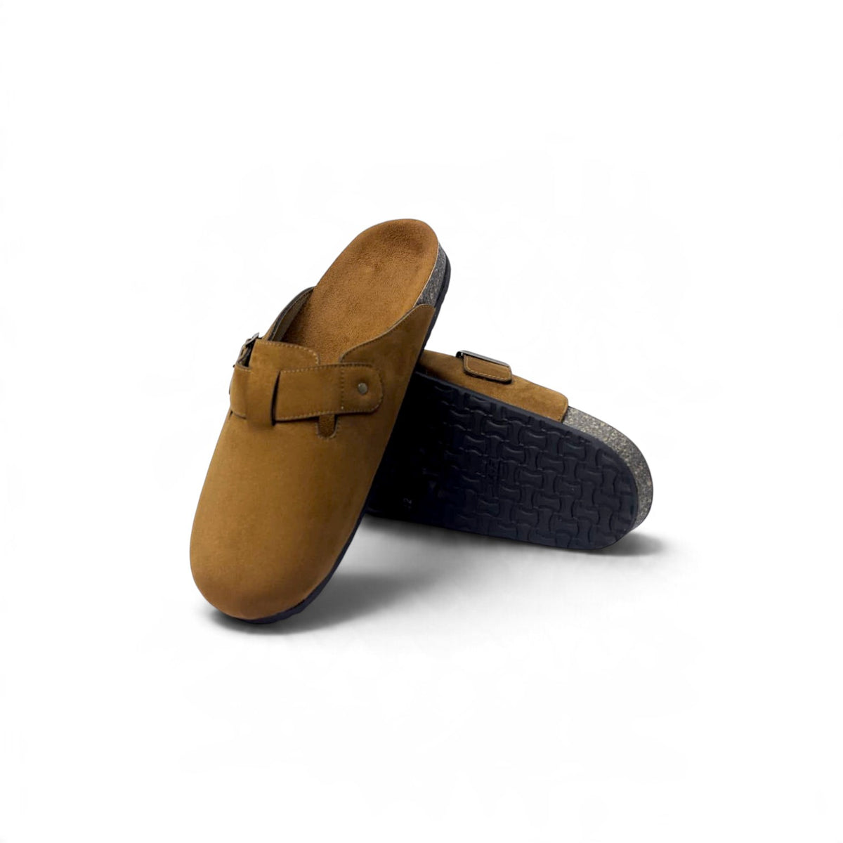 salerno clog suede