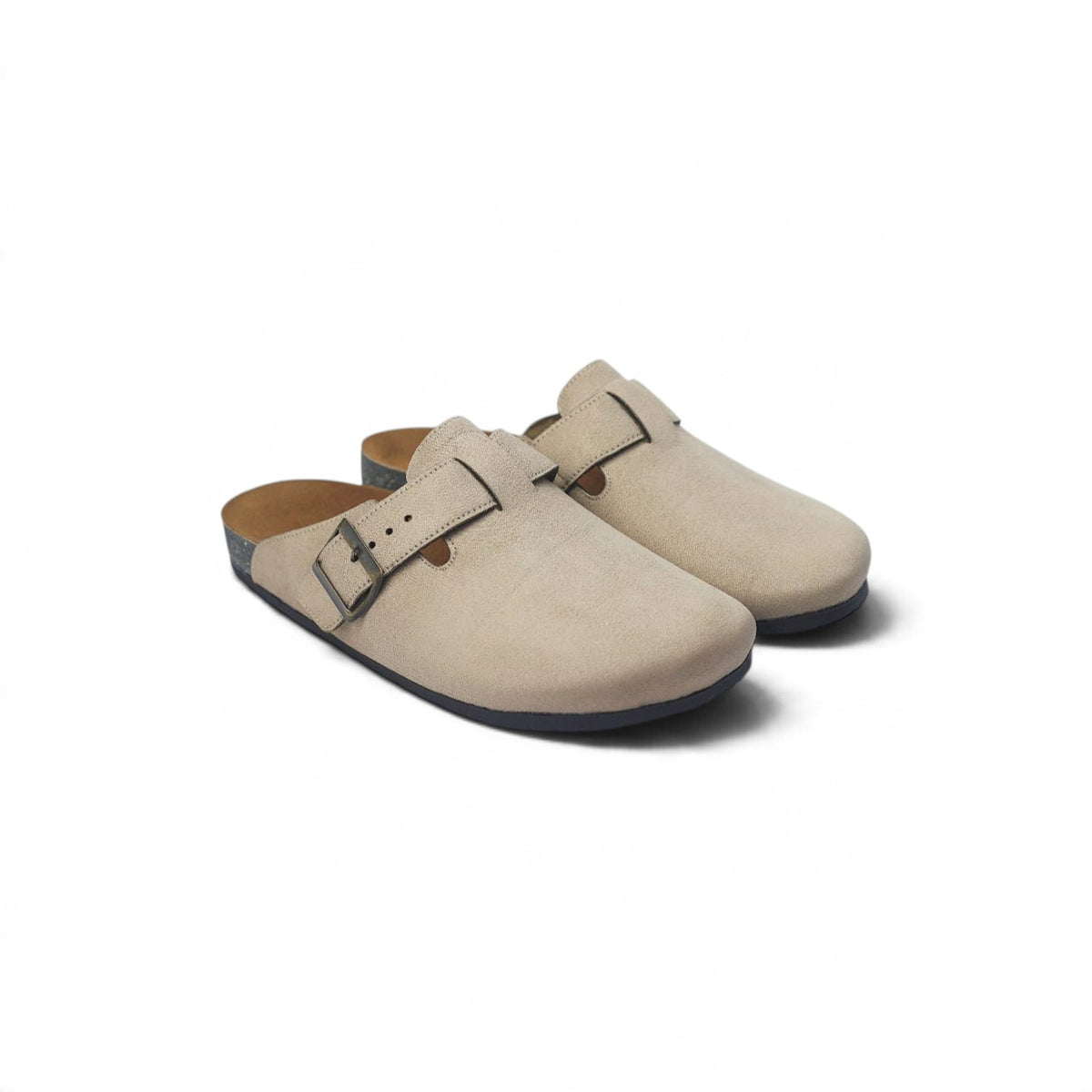 salerno clog suede
