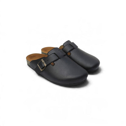 salerno clog synthetic leather