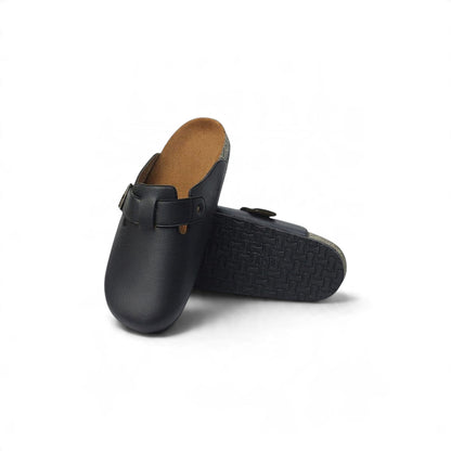 salerno clog synthetic leather