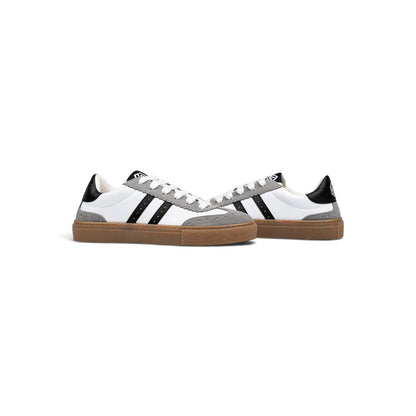 Elsebily Retro Classic Sneakers – White/Grey