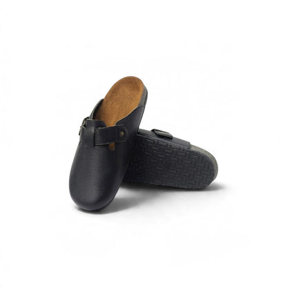 salerno clog synthetic leather