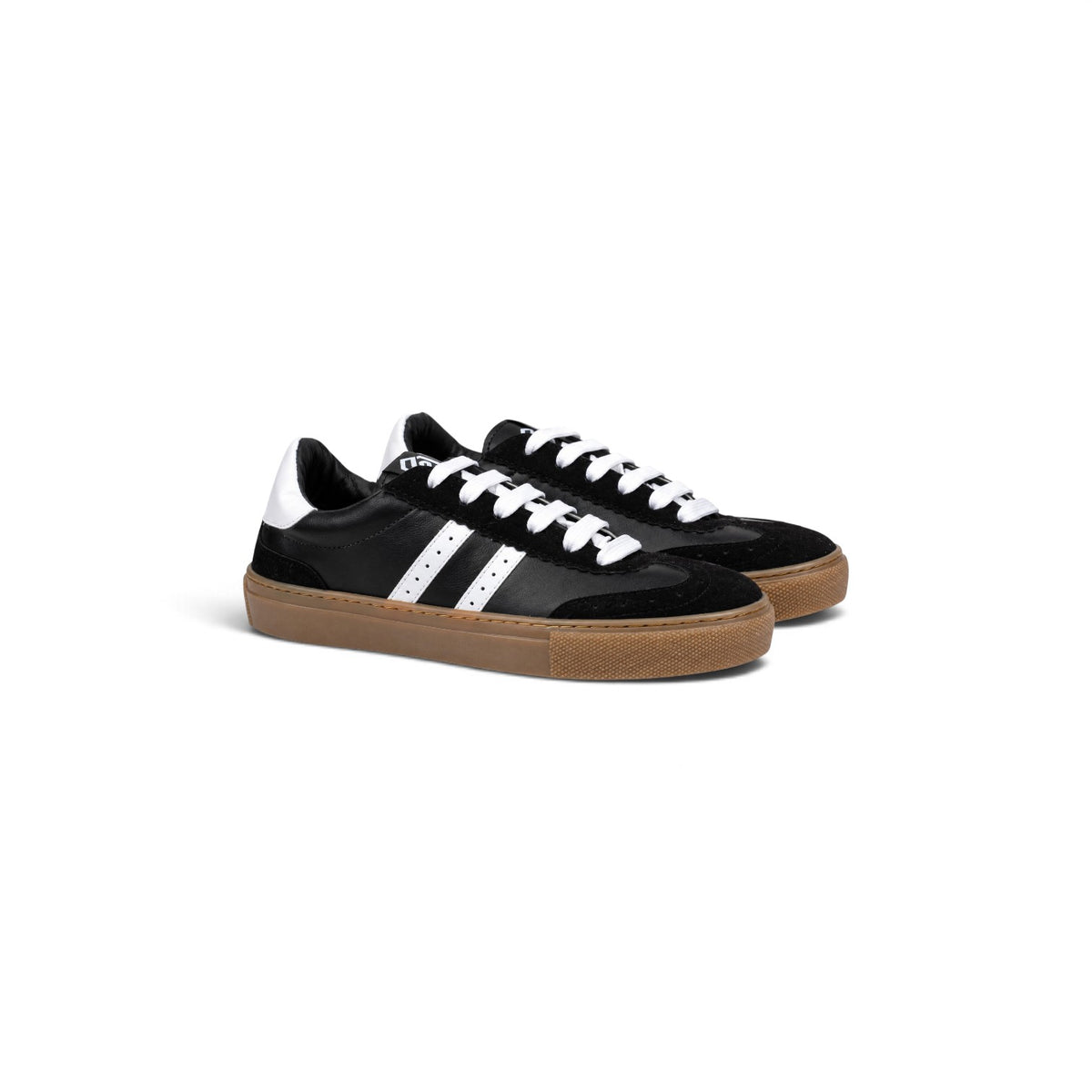 El Sebily Retro Classic Sneakers – Black/White