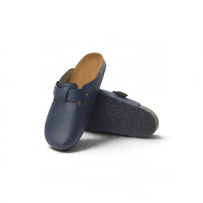salerno clog synthetic leather