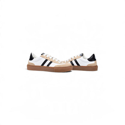 EL SEBILY Retro Classic Sneakers – White/begie